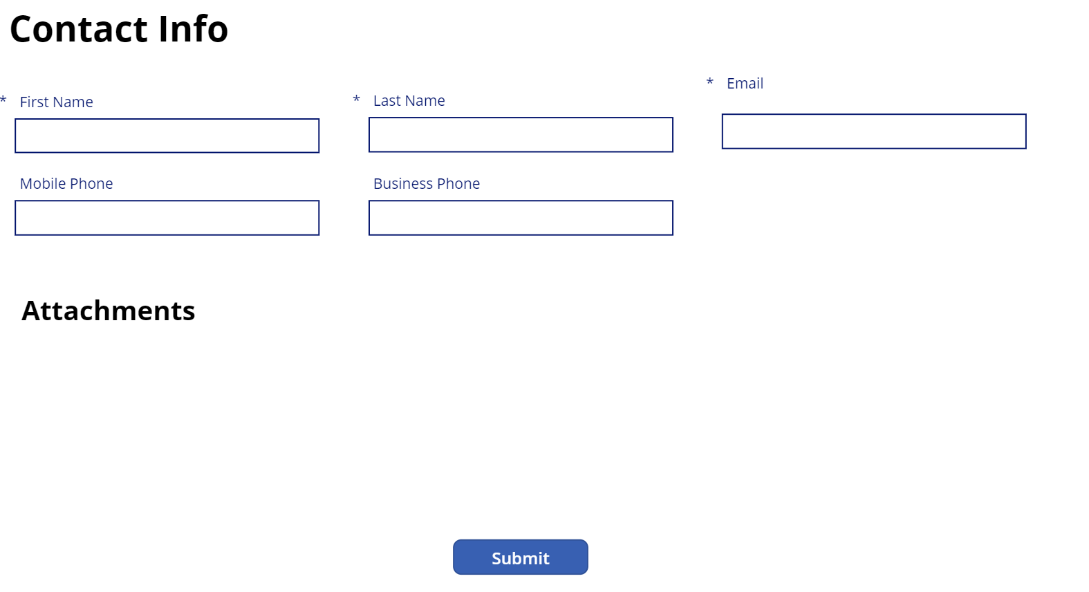 Upload Attachments from Canvas App to Dataverse