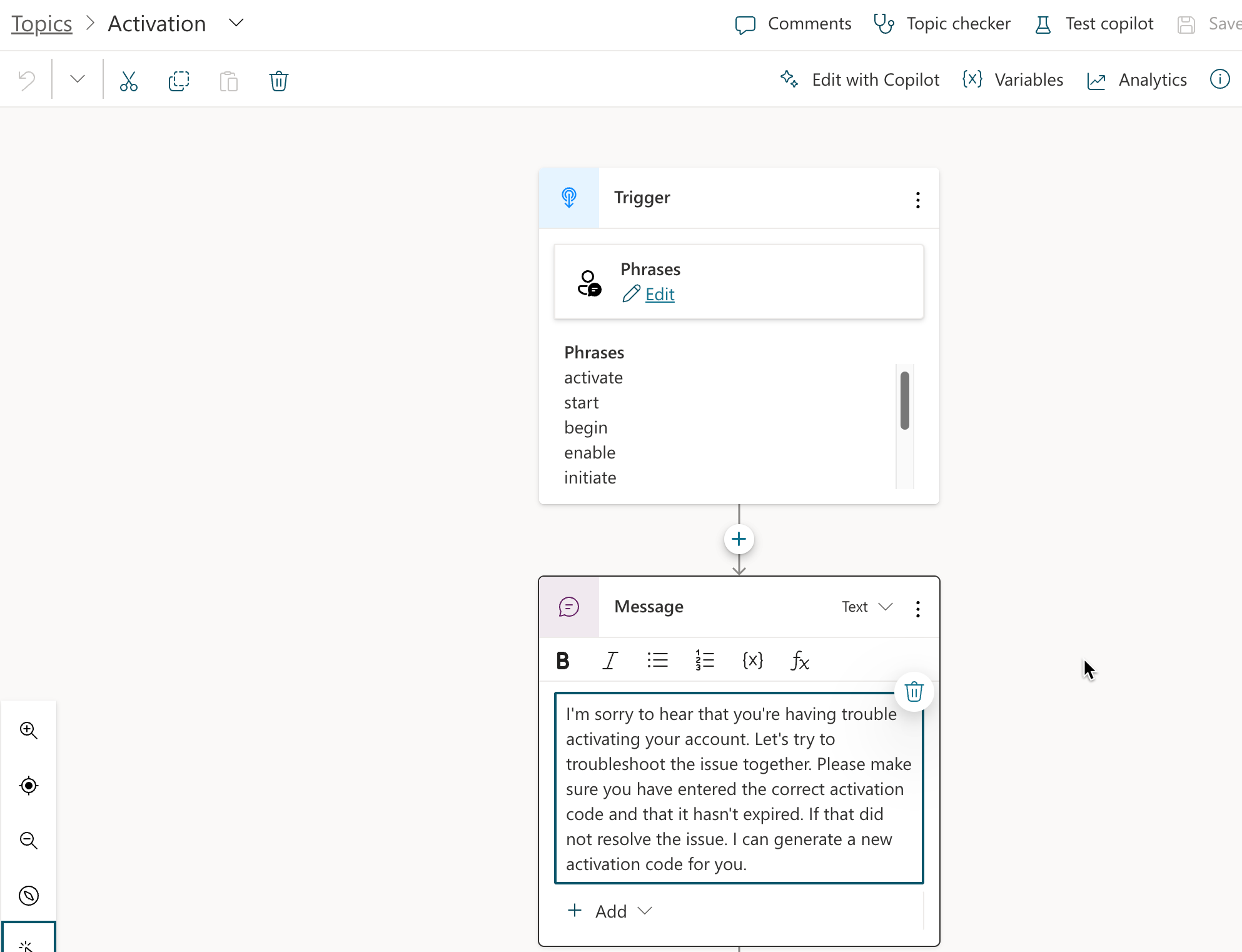 Pass Parameters to Copilot Studio Bot from Calling Site