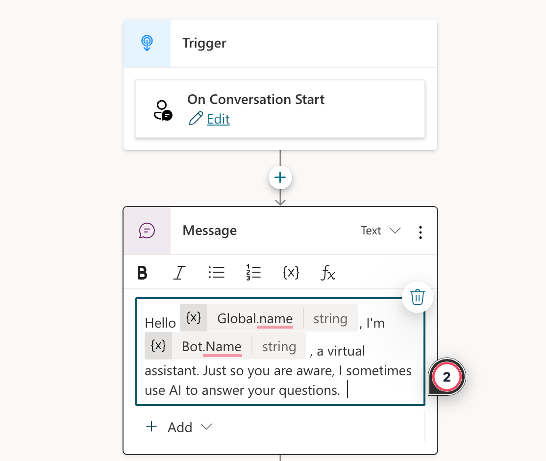 Pass Parameters to Copilot Studio Bot from Calling Site