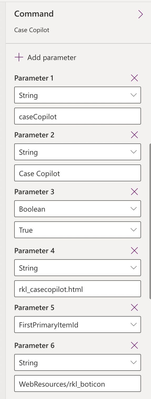 Open a Copilot Studio Bot in Model Driven App Side Pane with Context
