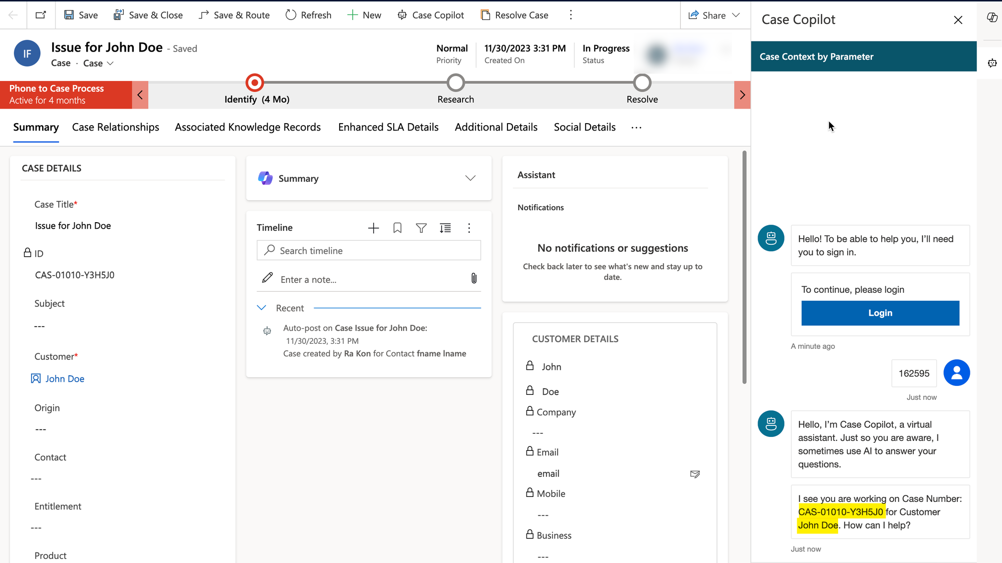 Open a Copilot Studio Bot in Model Driven App Side Pane with Context