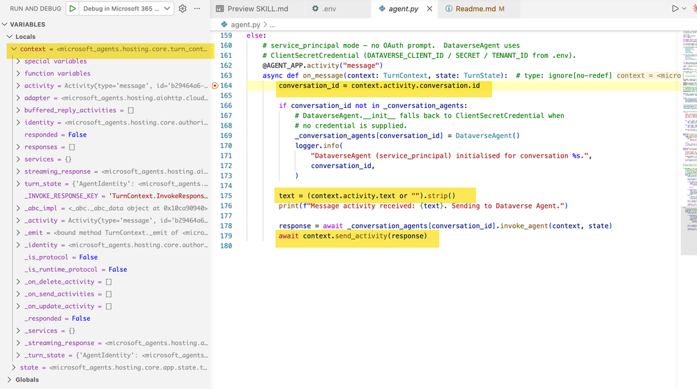 Building an Agent Using Microsoft 365 Agents SDK and Microsoft Agent ...
