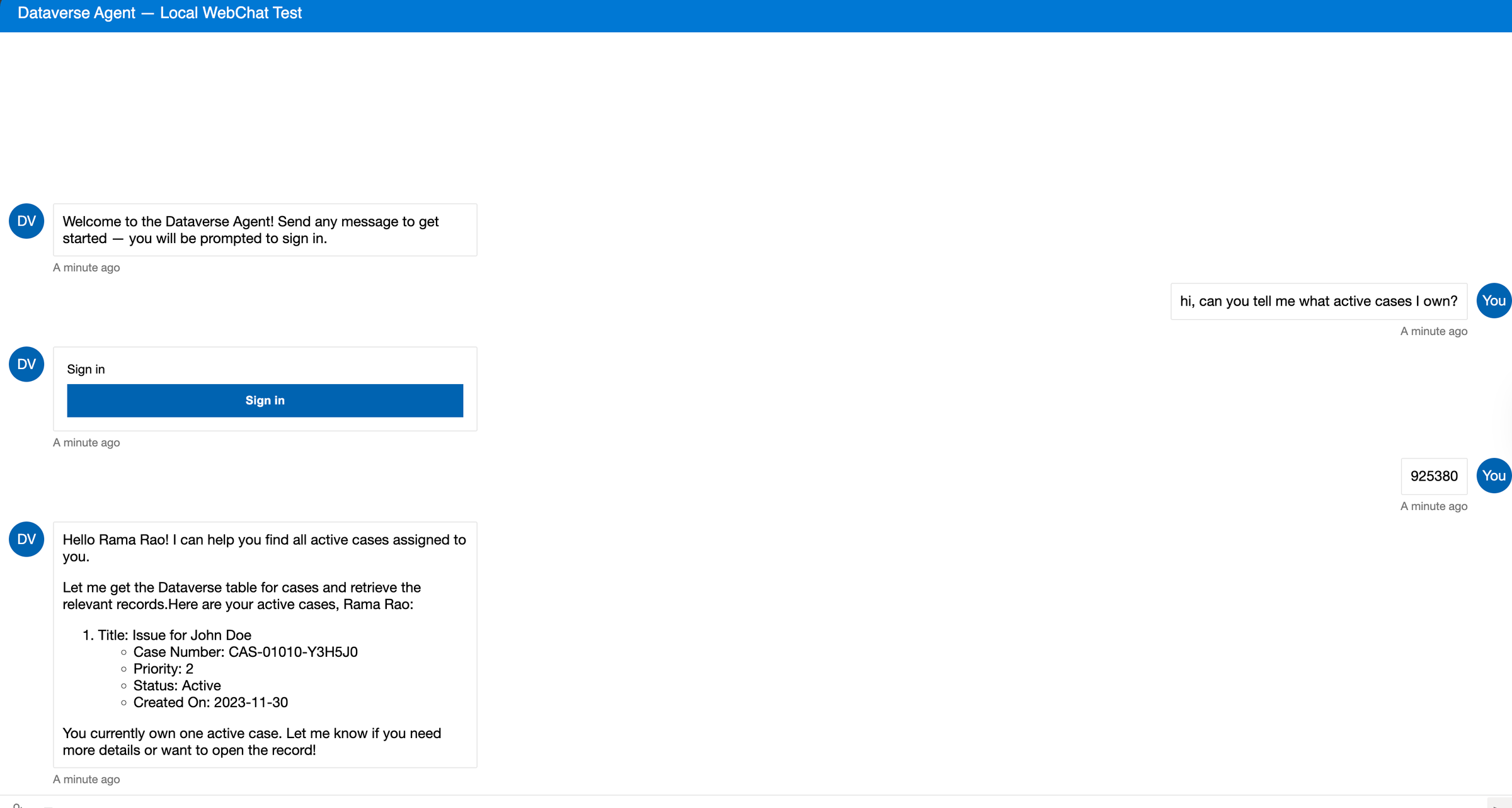 Building an Agent Using Microsoft 365 Agents SDK and Microsoft Agent ...
